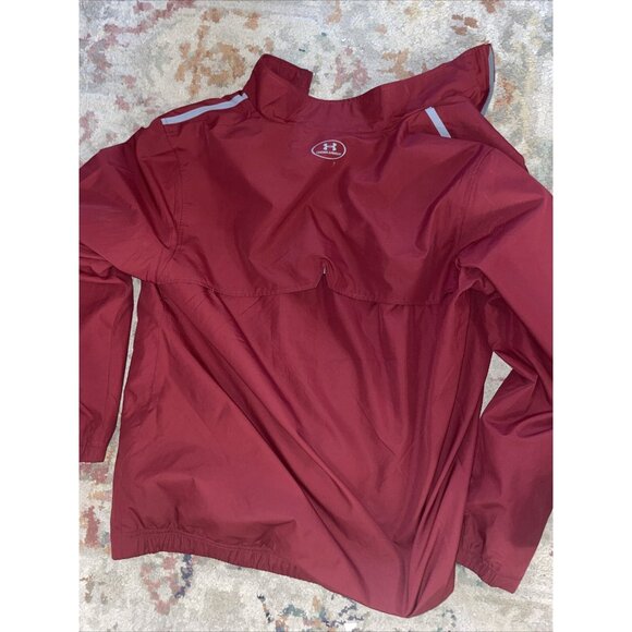 Under Armour All America Football Mens Jacket XL Maroon University Of Pa Rare - Picture 7 of 7